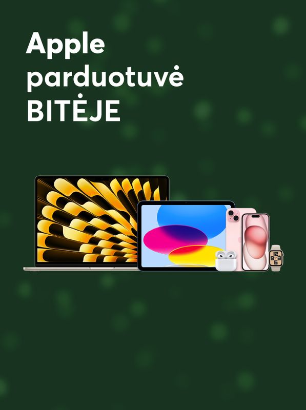 Apple parduotuvė BITĖJE