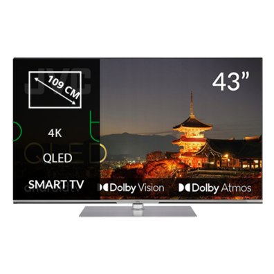 JVC 43" QLED 4K Smart TV LT-43VAQ830P | BITĖ 1