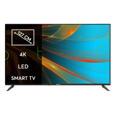 (Ret) eSTAR 50" UHD 4K Smart TV (LEDTV50A1T2) | BITĖ 1