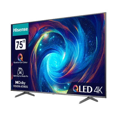 Hisene 75" QLED 75E7KQ Pro Smart TV	| BITĖ 2