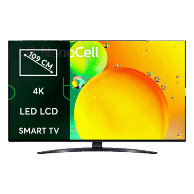 LG 43" 4K UHD Smart TV 43NANO763 | BITĖ