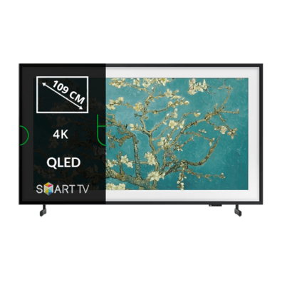 Samsung 43" The Frame QLED 4K UHD Smart TV QE43LS03BGUXXH | BITĖ