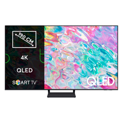 Samsung 75" QLED 4K Smart TV Q70B (QE75Q70BATXXH) | BITĖ