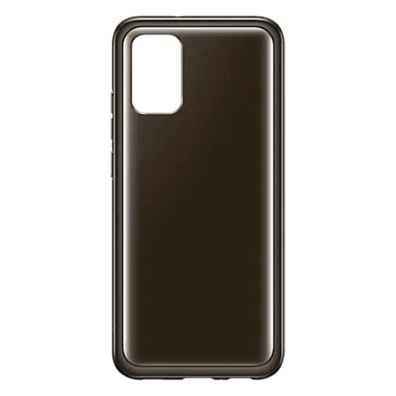 Samsung Galaxy A02s Soft Clear Cover Black | BITĖ