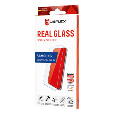 Samsung Galaxy A23 5G Real 2D Glass By Displex Transparent| BITĖ