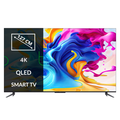 TCL 50" 4K UHD QLED Smart TV 50C645 | BITĖ 1